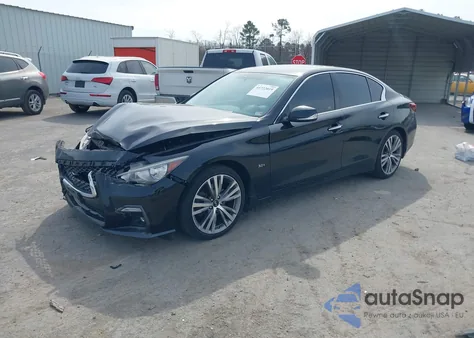 2018 Infiniti Q50 3.0T Sport from USA, damaged, VIN JN1EV7AR0JM439581